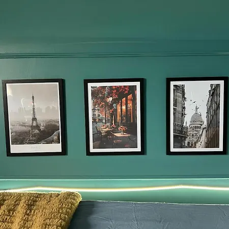 Apartamento Art Déco Lumineux&confort En Plein Centre - Paris Châtellerault