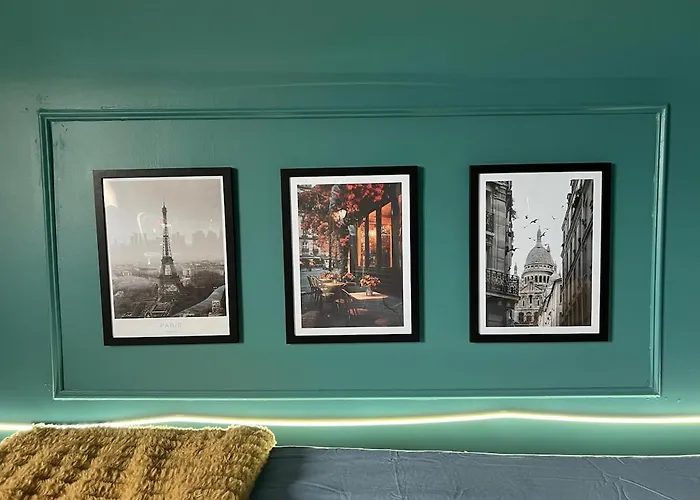 Apartamento Art Déco Lumineux&confort En Plein Centre - Paris Châtellerault