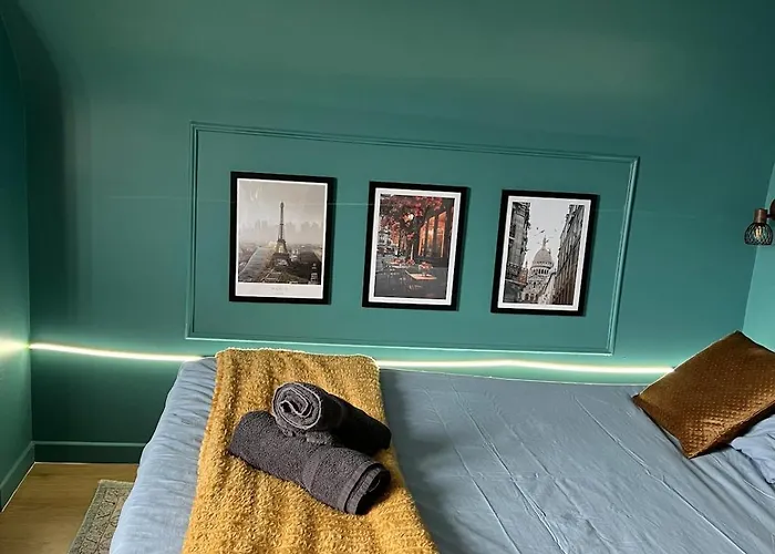 Apartamento Art Déco Lumineux&confort En Plein Centre - Paris Châtellerault